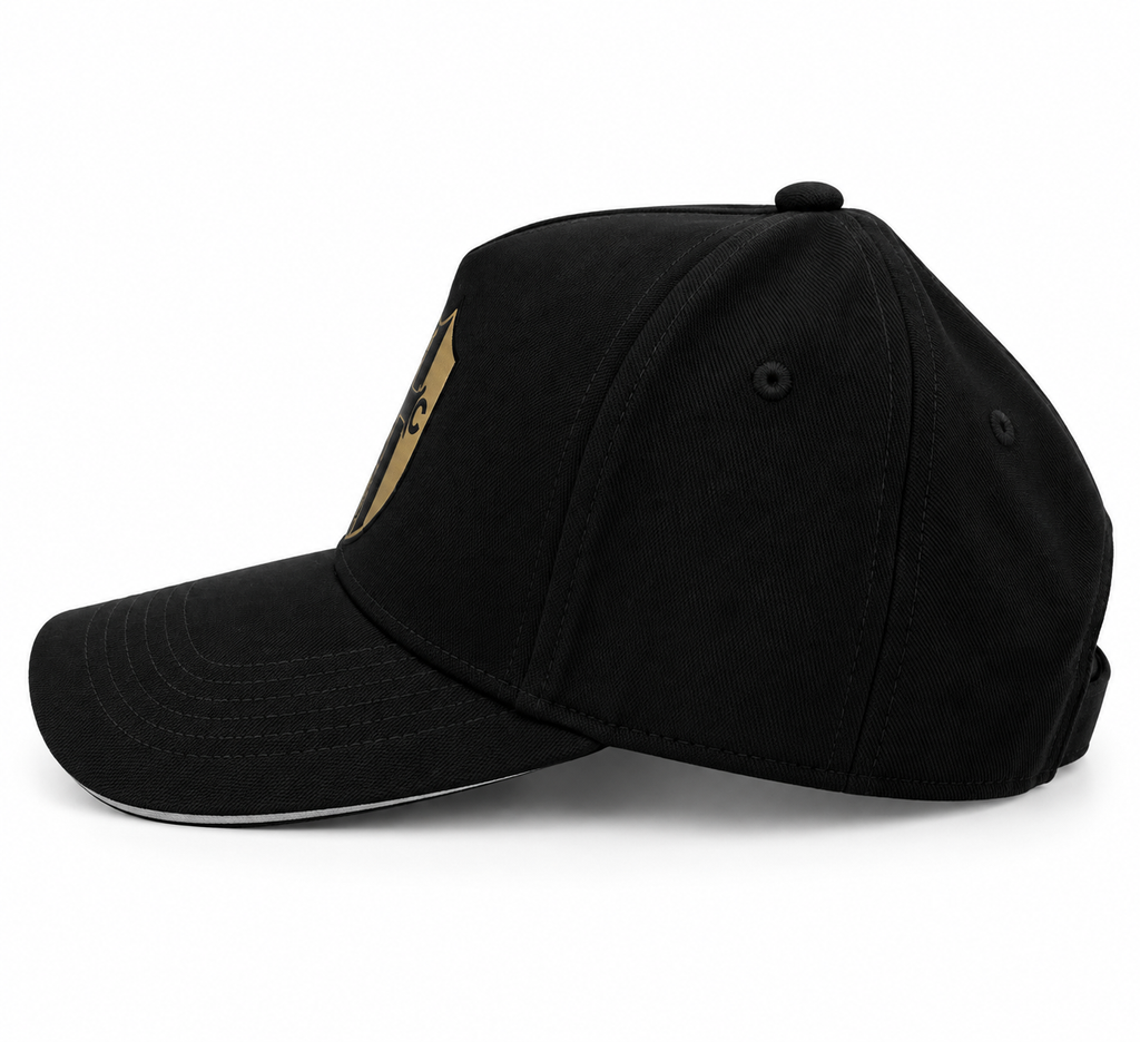Boné Preto - Símbolo Dourado