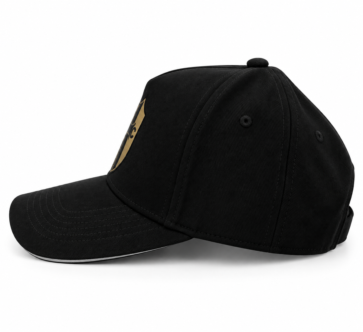 Boné Preto - Símbolo Dourado